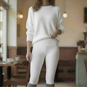 Lululemon Align High-Rise Crops White Rare Size 16